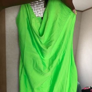 Neon Green dress